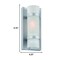 Homeroots 9.75 x 4.25 x 4 in. Apollo 1-Light Brushed Steel Wall Sconce 398547 - alternate 3